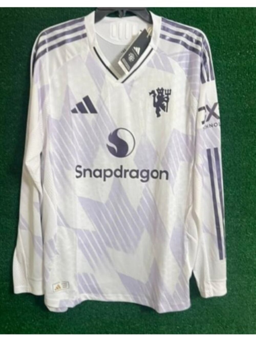 Men's Adidas Manchester United 2025/26 Away Authentic Jersey JP3023 $160 Size L